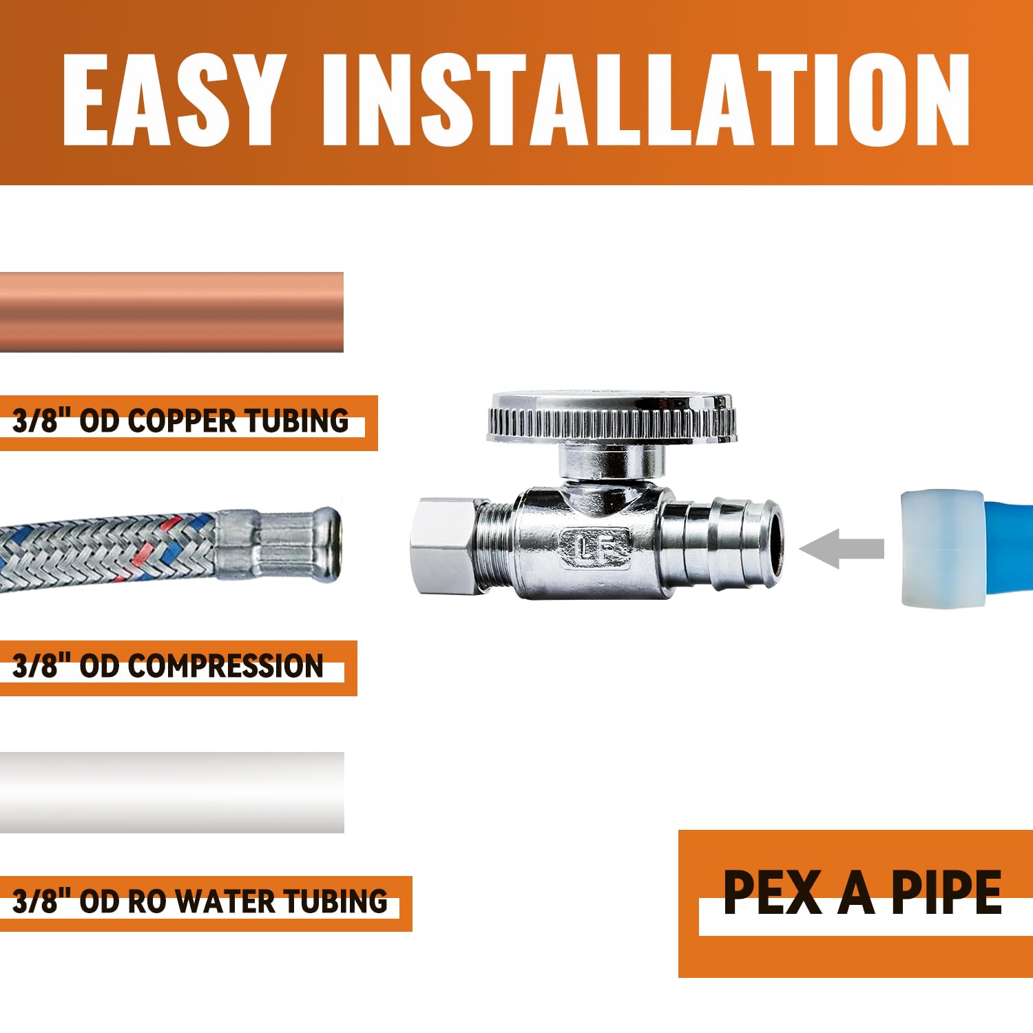 PARKER Adattatore Dritto 1/2X3/8FHG4S, Acciaio, Tubo Da 1/2 - Foto 4