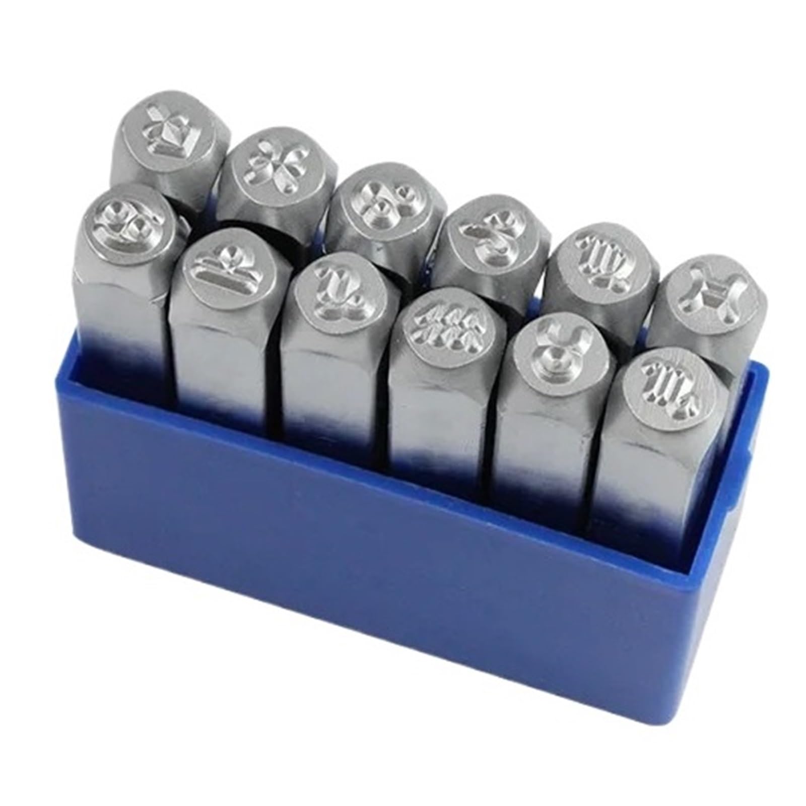 Modelos de letras de acero Conjunto de plantillas | 12 piezas 6mm