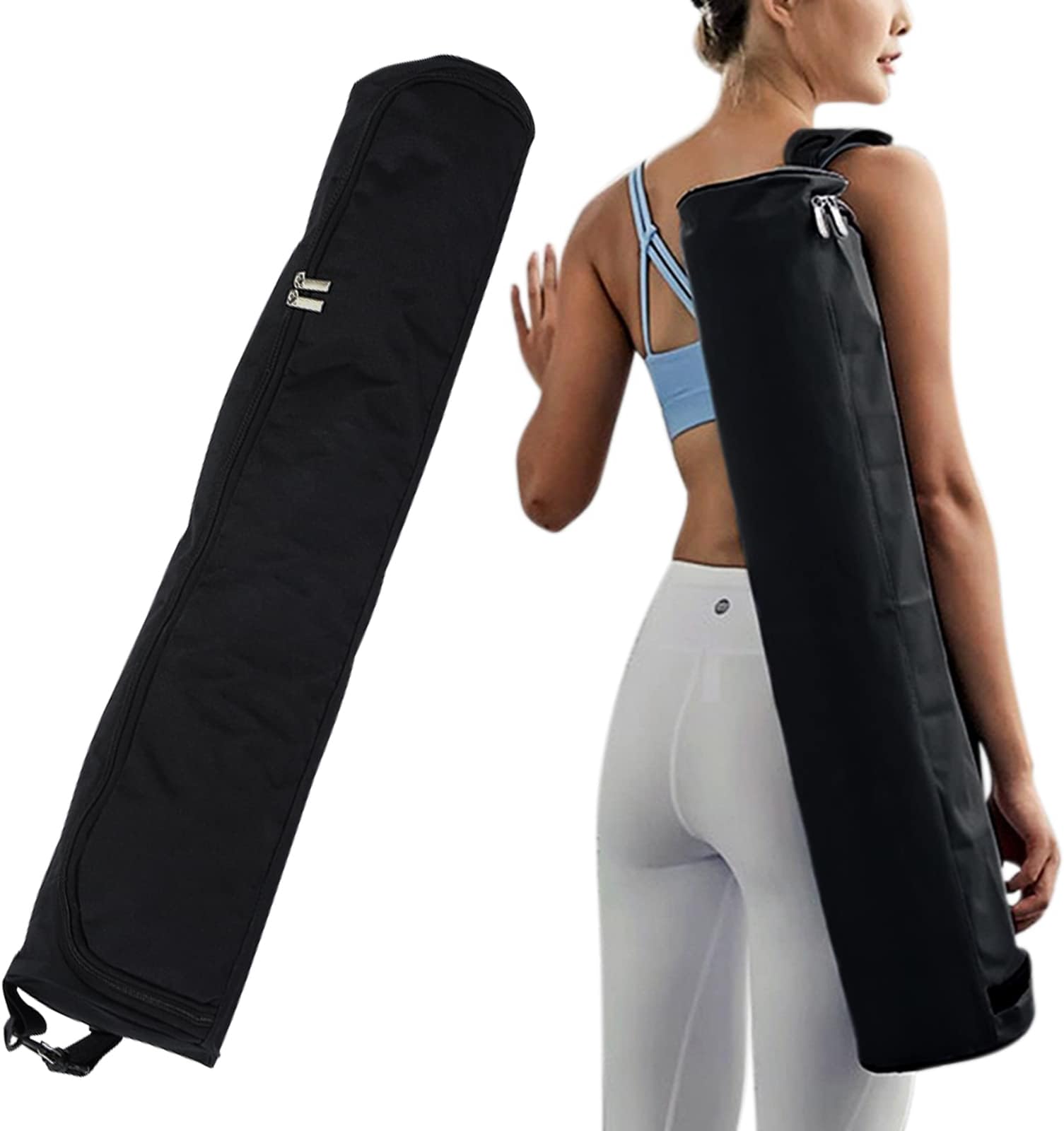 Ogetok Yoga Mat Bag, Full Zip Exercise Yoga Mat Carrier Bag with