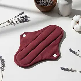 Absorvente Menstrual de Pano Lavável e Reutilizável, Tamanhos para Fluxo Mini, Normal e Intenso (Normal)