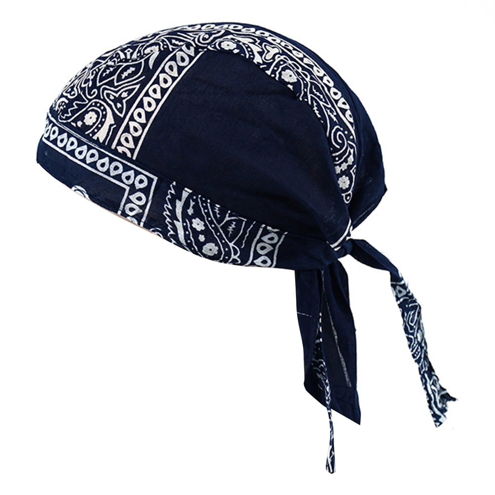 Multifunctional Headwear Pirate Styles Bandana Cap for Sun Shielding Cycling Hiking Running Easy Wear As Hat or Scarf Head Cover