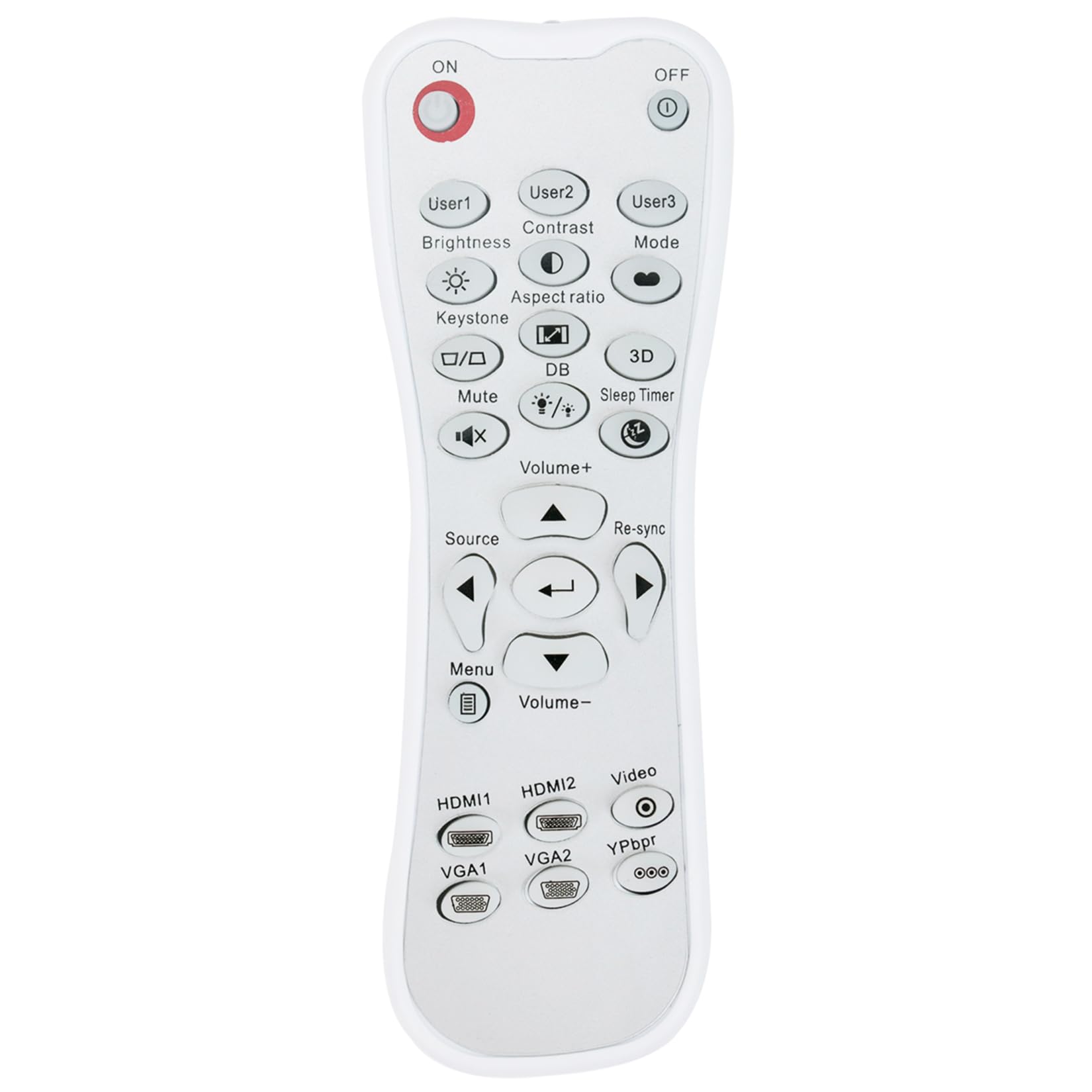 Télécommande de rechange projecteur Optoma DH1009 HD243X UHD50 boîtier infrarouge - 6