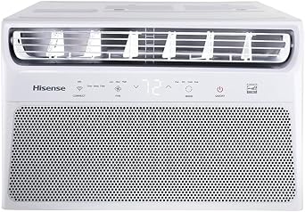 Ar Condicionado Janela Eletrônico Hisense com Wi-Fi 8.500 BTUs Frio R-32 AW-08CW2RVGU00 – 220V