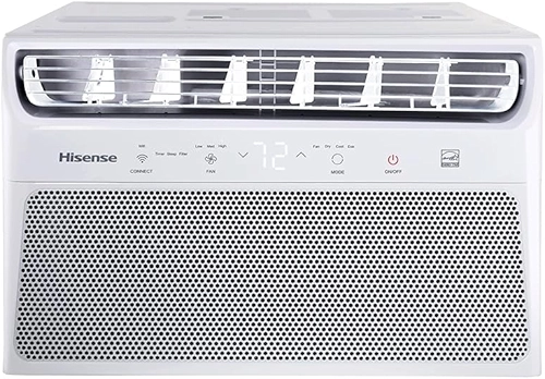 Ar Condicionado Janela Eletrônico Hisense com Wi-Fi 8.500 BTUs Frio R-32 AW-08CW2RVGU00 – 220V