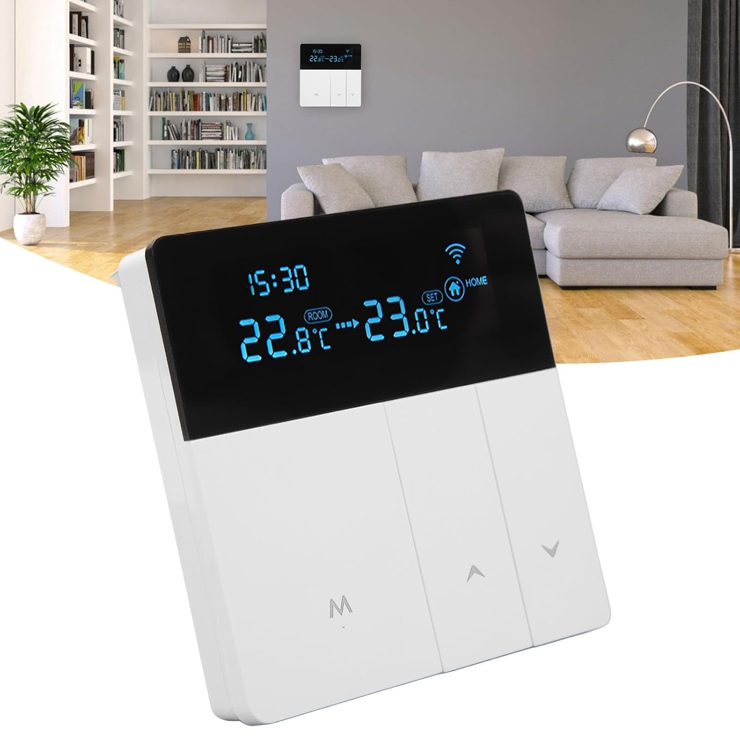 61RblC3xNaL._SL1500_ EXCLUZO Temperature Controller, Temperature Thermostat Smart Remote Control AC90-240V for Water Heating (WiFi Type)