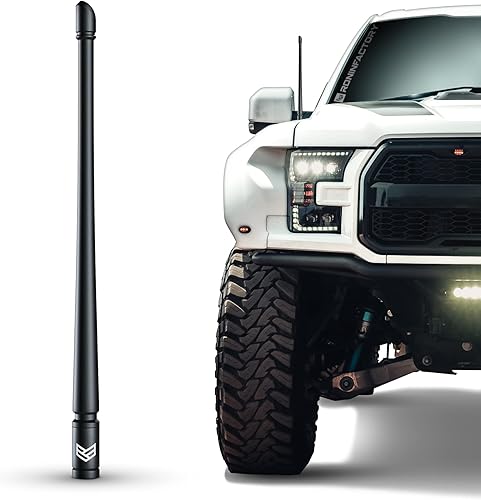 Miniatura 7 de RONIN FACTORY Antena de camión para Ford F150 Bronco Raptor Lightning y RAM SmartLock Antena corta flexible Ford F150 Accesorios (5 pulgadas