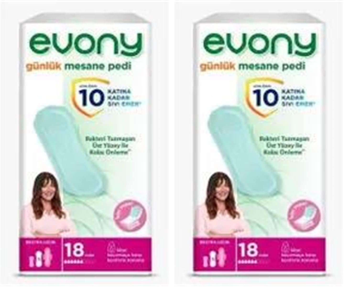 Evony Günlük Mesane Pedi Uzun 24 Adet 2li paket