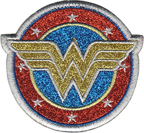 Application Dc Comics Originals Wonder Woman Shield With Silver, 2", Multicolor #TOP23