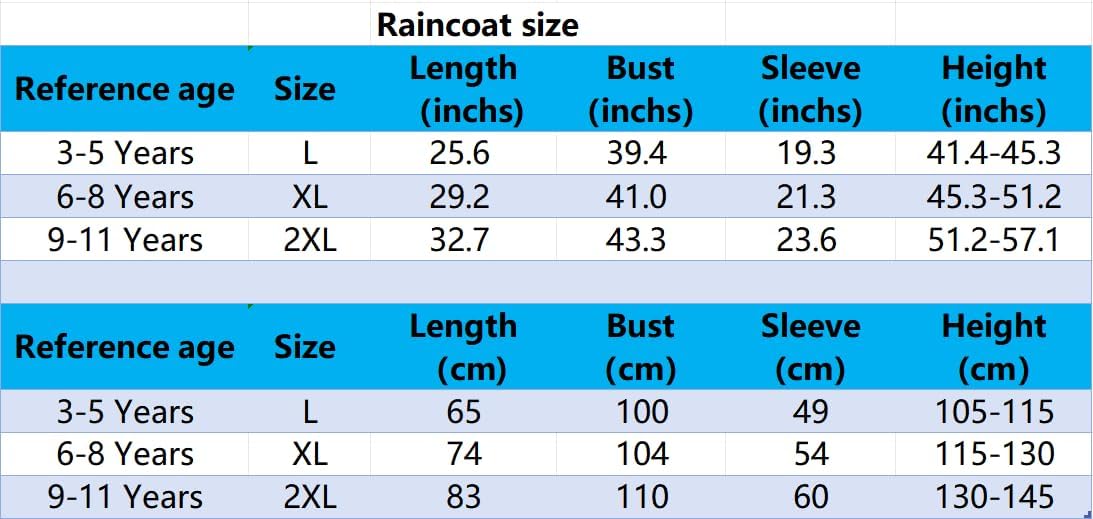 Kids Unicorn and Mermaid Folding Umbrella and Raincoat Set for Boys and Girls Ages 3-11