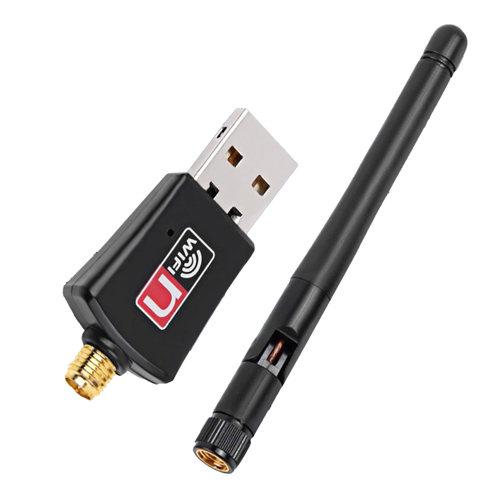 Tyenaza USB Wireless Card, Portable High Gain Antenna WiFi Dongle with Dual Band 2.4GHz 400Mbps 5GHz 867Mbps for Home