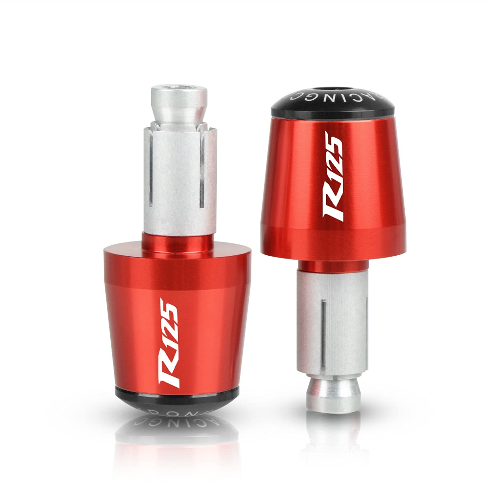 Terminales de manillar para Yamaha YZF R125 que reducen vibraciones en ruta