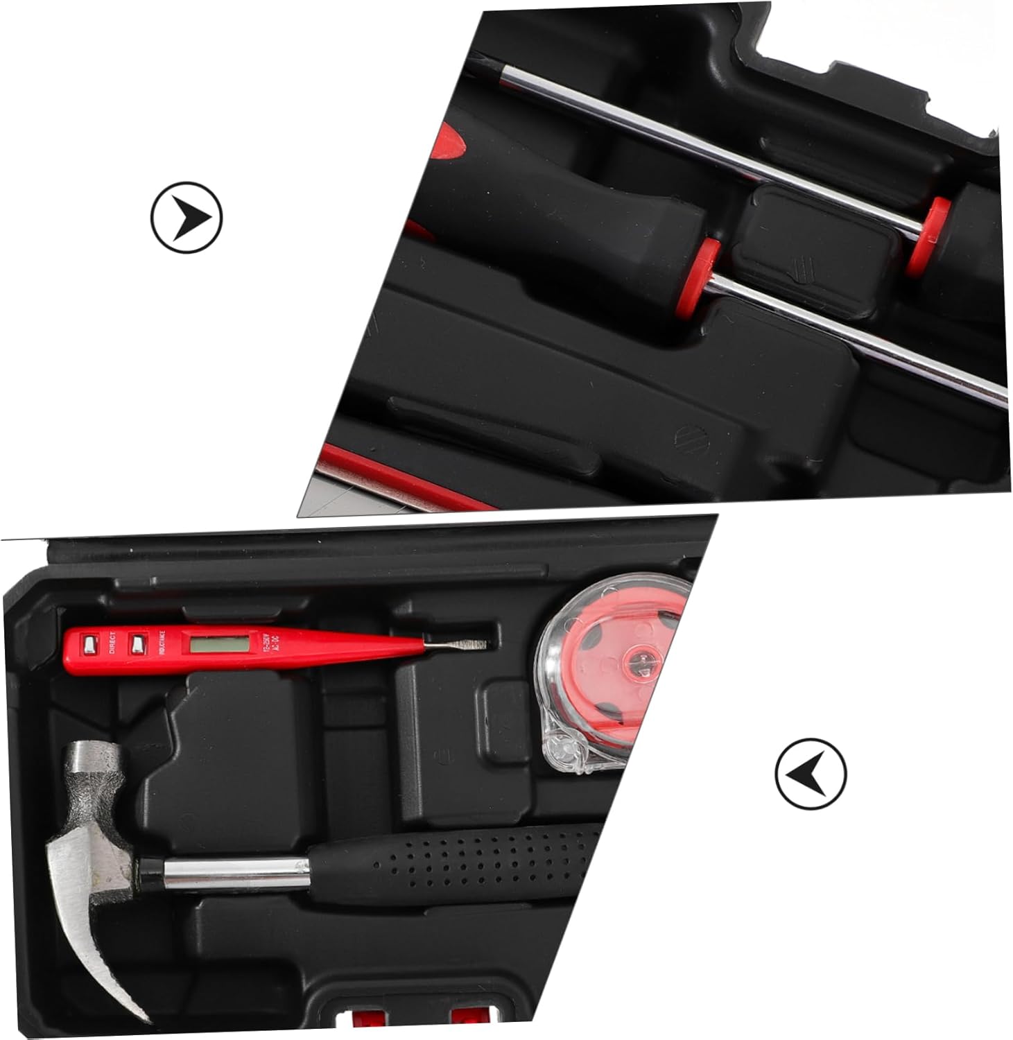 15pcs Home Repairing Kit Tool Box Set for Diy Tools Professional Handyman