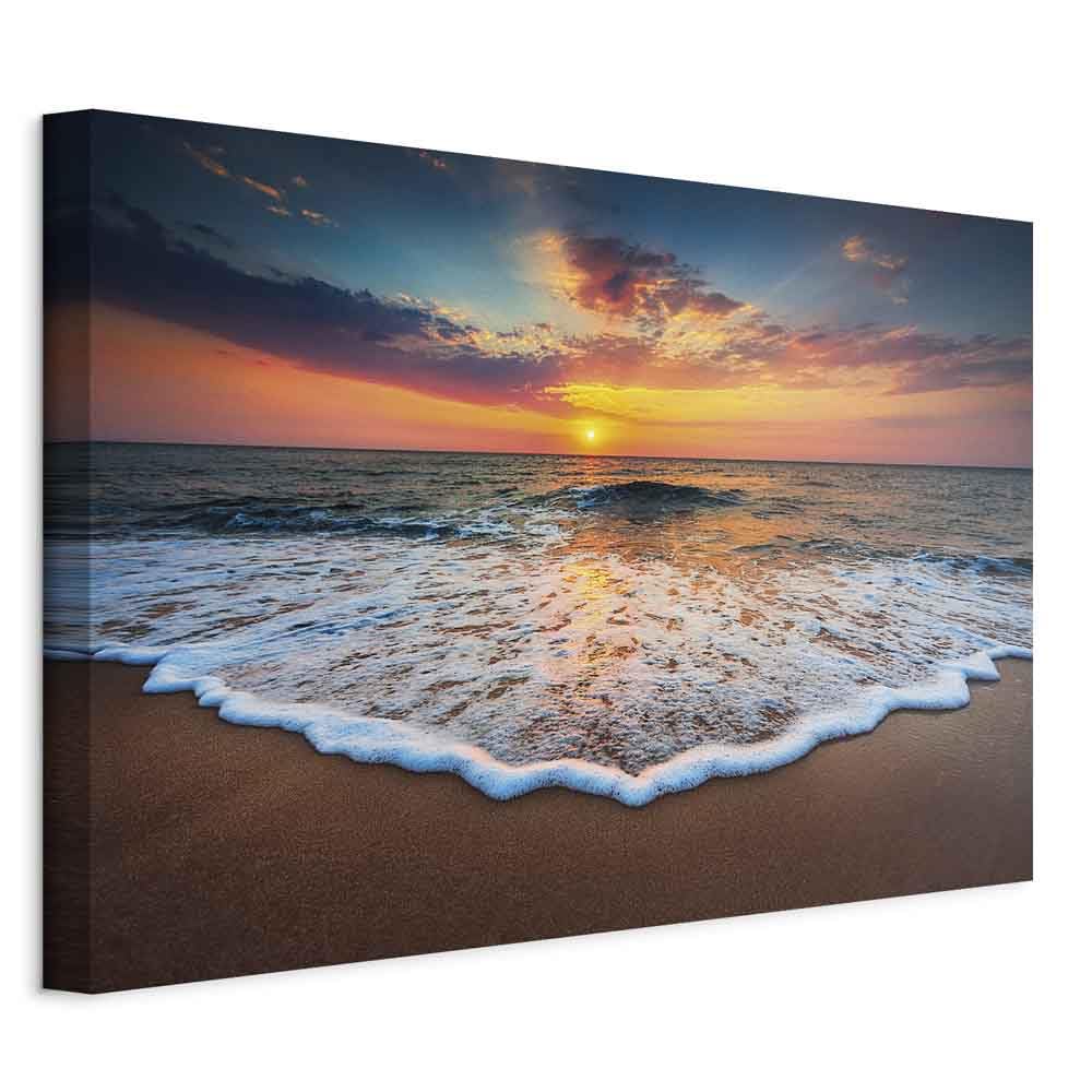 murando - Quadro Acustico Mare 1 pezzo schiuma acustica Quadri Moderni Camera da Letto Matrimoniale - Stampa su Tela - Pannelli Fonoassorbenti Decorativi - Fonoassorbente Acustiche