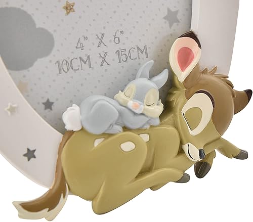 Miniatura 8 de Magical Beginnings - Marco de fotos de resina Dumbo de 4 x 6 pulgadas, un regalo para una fiesta de bebé o baby shower, con licencia oficial