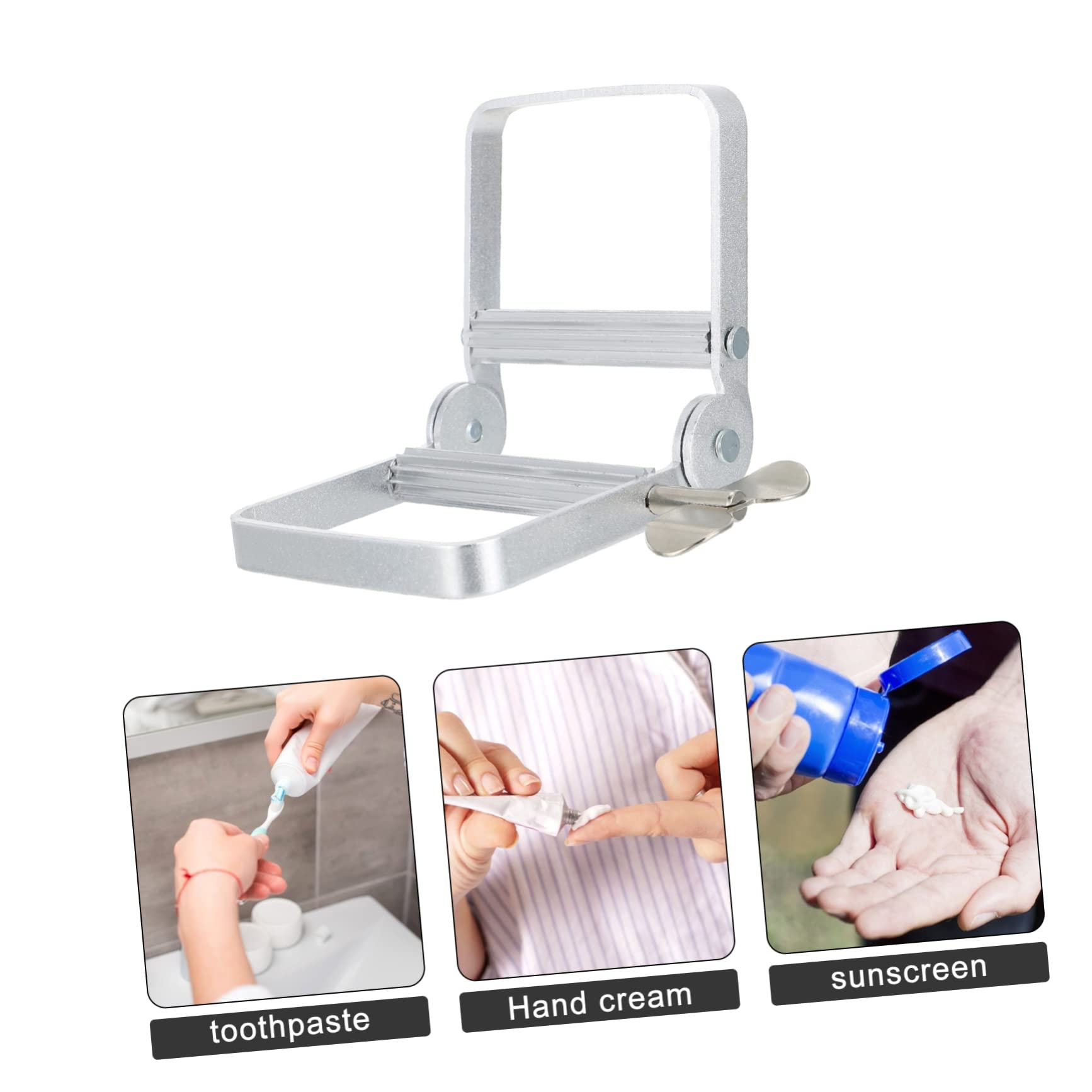 3 Piezas Exprimidor Pasta para Squeezer para Cosméticos Práctico y Reutilizable de Usar