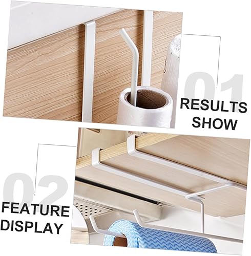 Miniatura 3 de Soporte para toallas de pared para baño, cocina, diseño moderno y ahorro de espacio