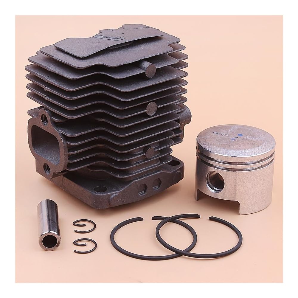 Kit de Anillo de retención de Pasador de pistón de Cilindro de 41,5 mm, Compatible con Motor de desbrozadora Kawasaki TH43, TH430 y KBH43A.