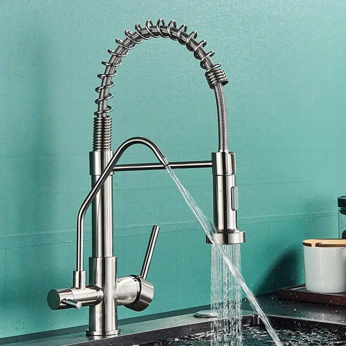 Mitigeur évier 3 voies pour une eau à boire pure directement au robinet de cuisine