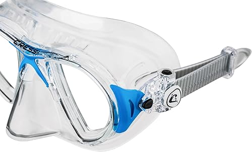 Miniatura 8 de Cressi Máscara de buceo de alta gama para adultos, fabricada en silicona de cristal revolucionario, cristal evolutivo de ojos grandes fabricado en