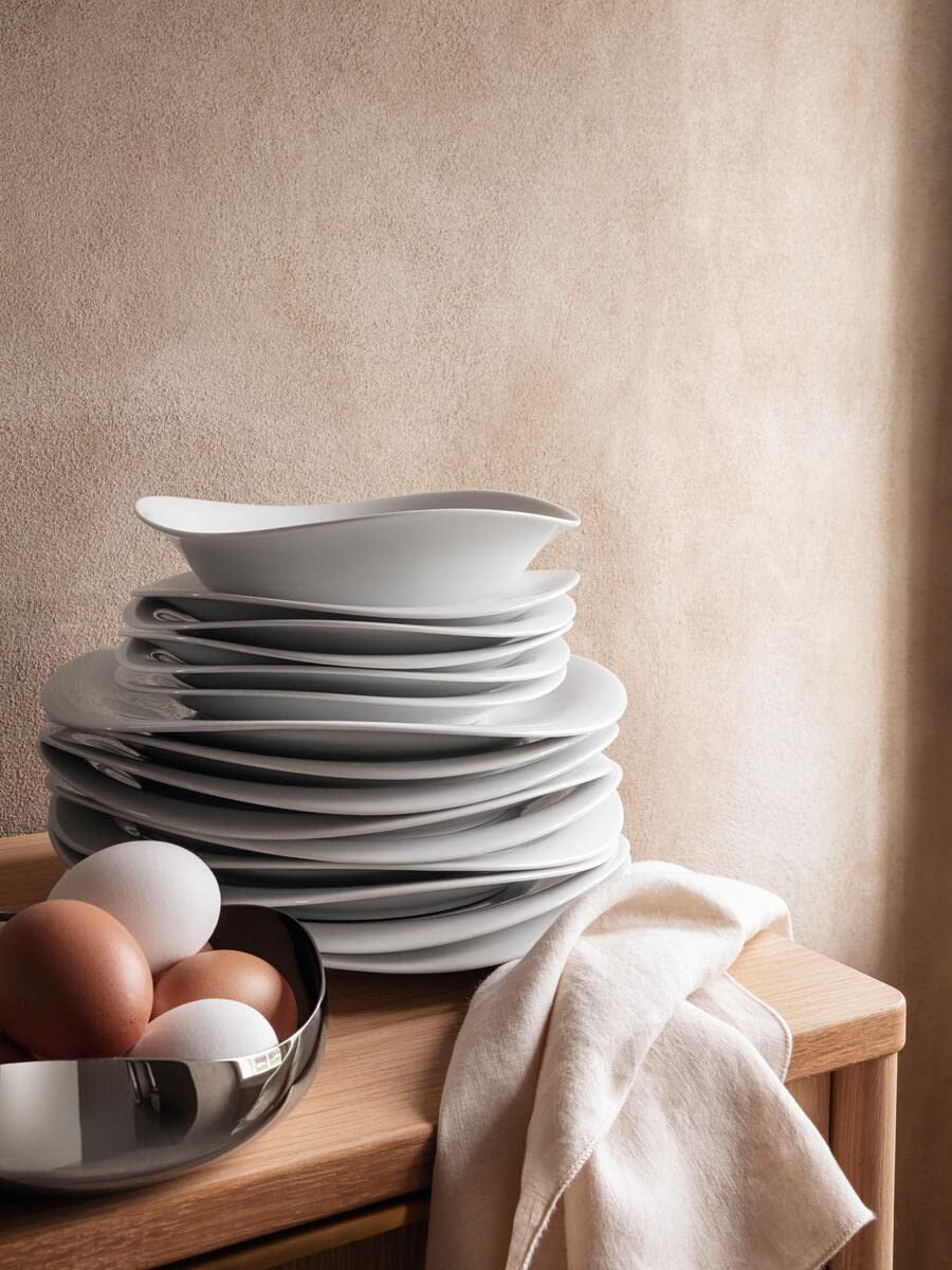 Georg Jensen Cobra Inlay Serving Tray, Stainless Steel and