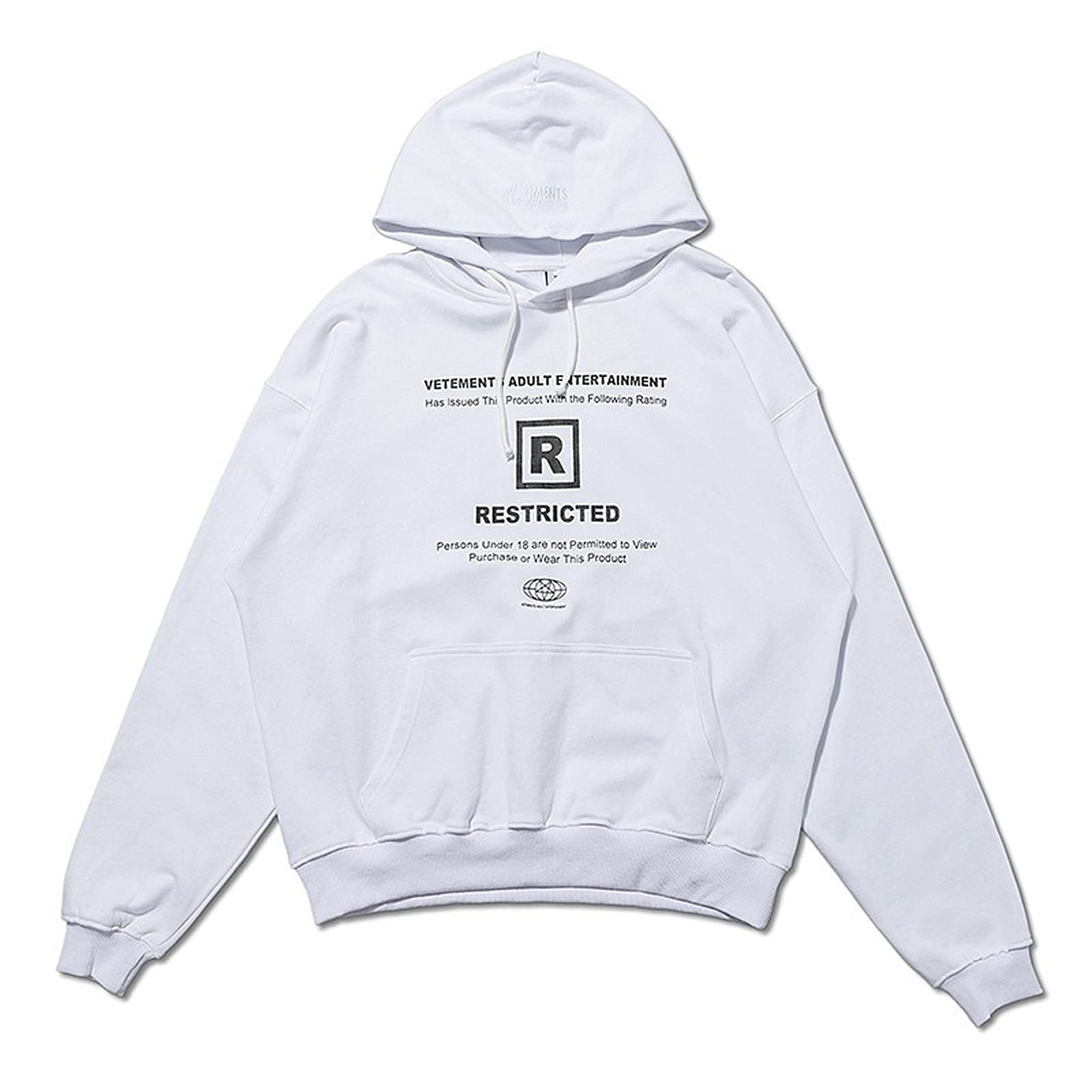 Vetements Hoodie Vtm Letter Logo Classic Print Hooded Sweatshirt Fashionable Cotton Oversized Unisex