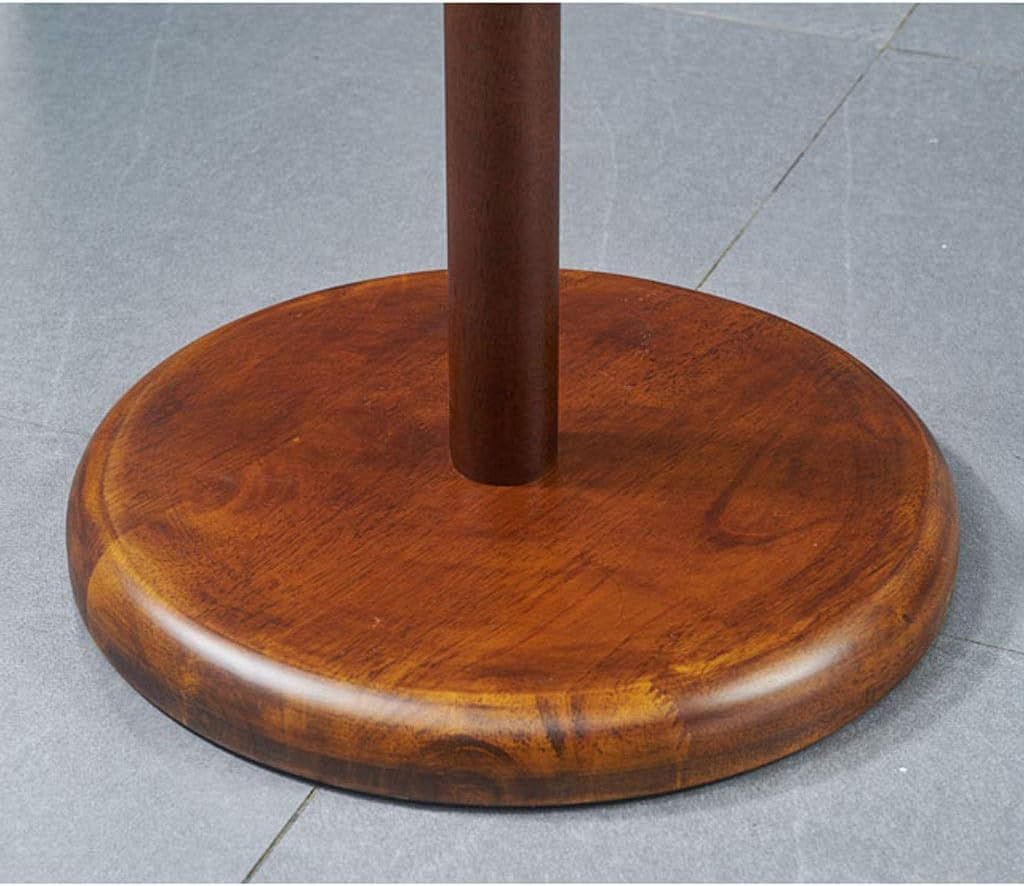 Perchero Perchero de Madera, Perchero de Entrada con 6 Ganchos, Perchero de Madera de Roble for Oficina en casa(B)