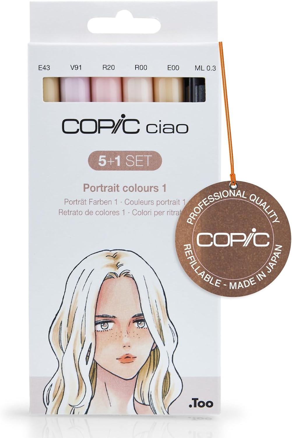Copic Ciao 5+1 Set - Portrait colors 1