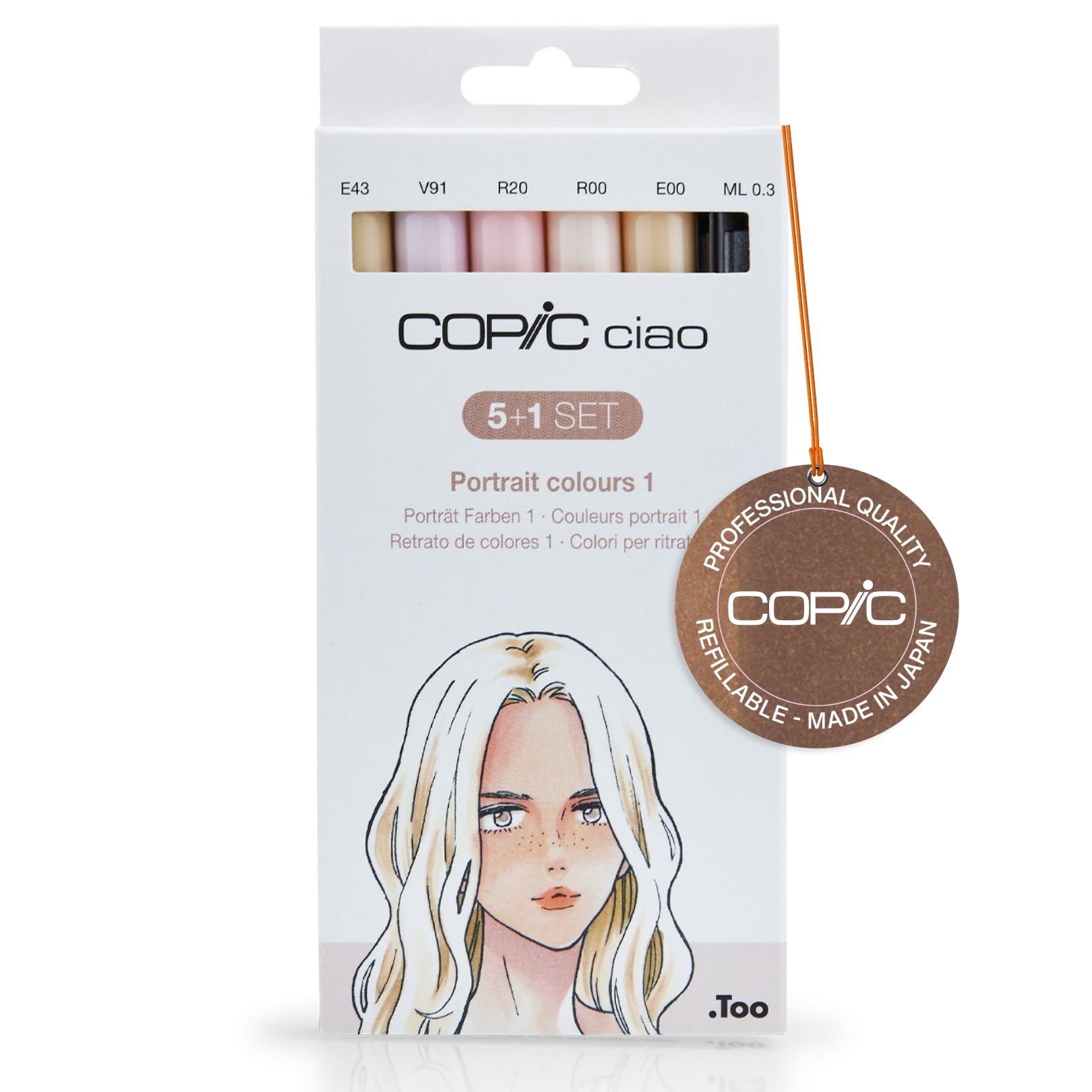 Copic Ciao 5+1 Set - Portrait colors 1