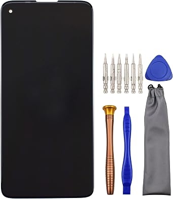 Replacement Screen LCD Display Touch Digitizer Assembly for Motorola Moto G8 Power XT2041-1 6.4" Black XT2041-3 with Tool Kit