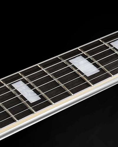 Miniatura 5 de WestCreek CERBERUS - Guitarra eléctrica de cuerpo sólido, guitarra de metal pesado V, diestro, trastes de extremo redondeado, tuerca de hueso,