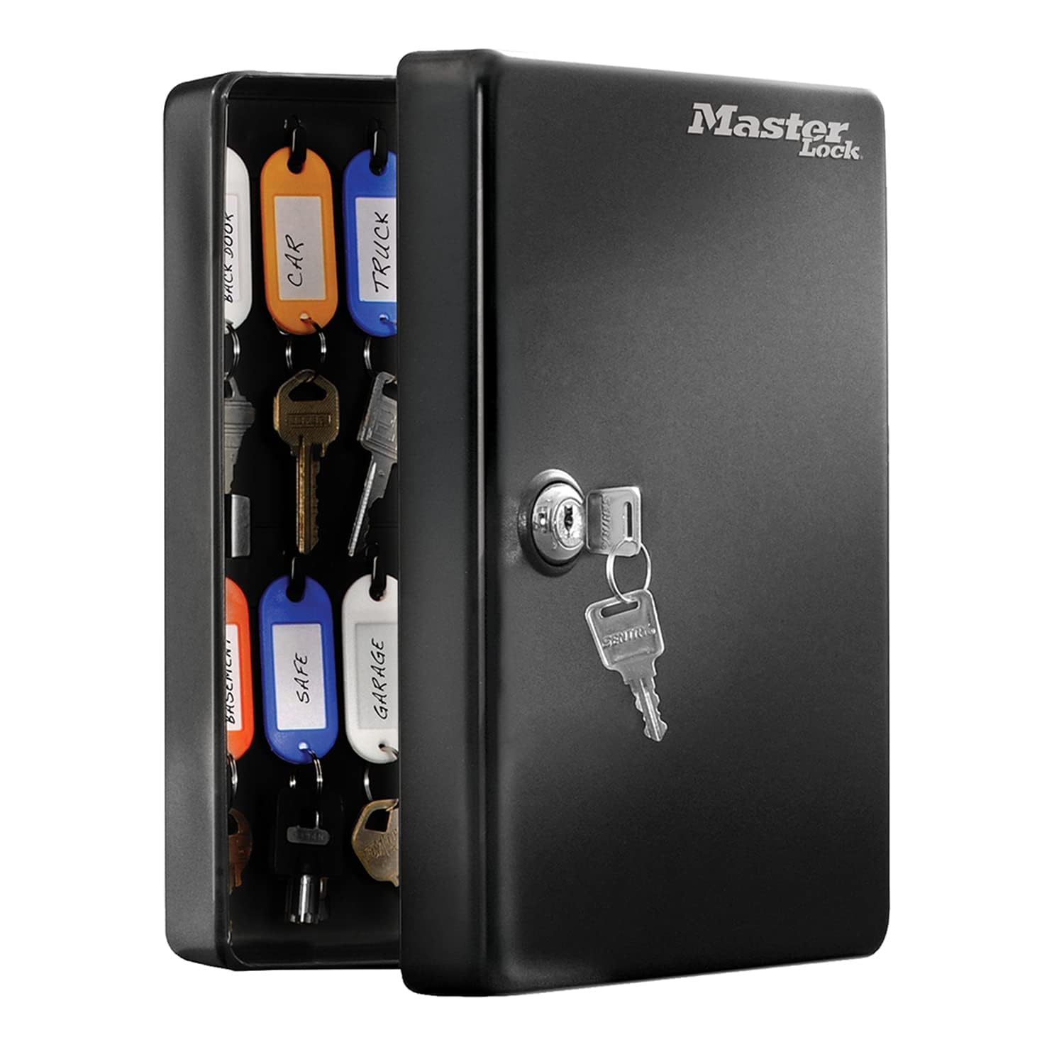 Master Lock Armoire à Clés [Fixation Murale] [25 Crochets] KB-25ML - 25 Porte-clés Inclus avec étiquettes