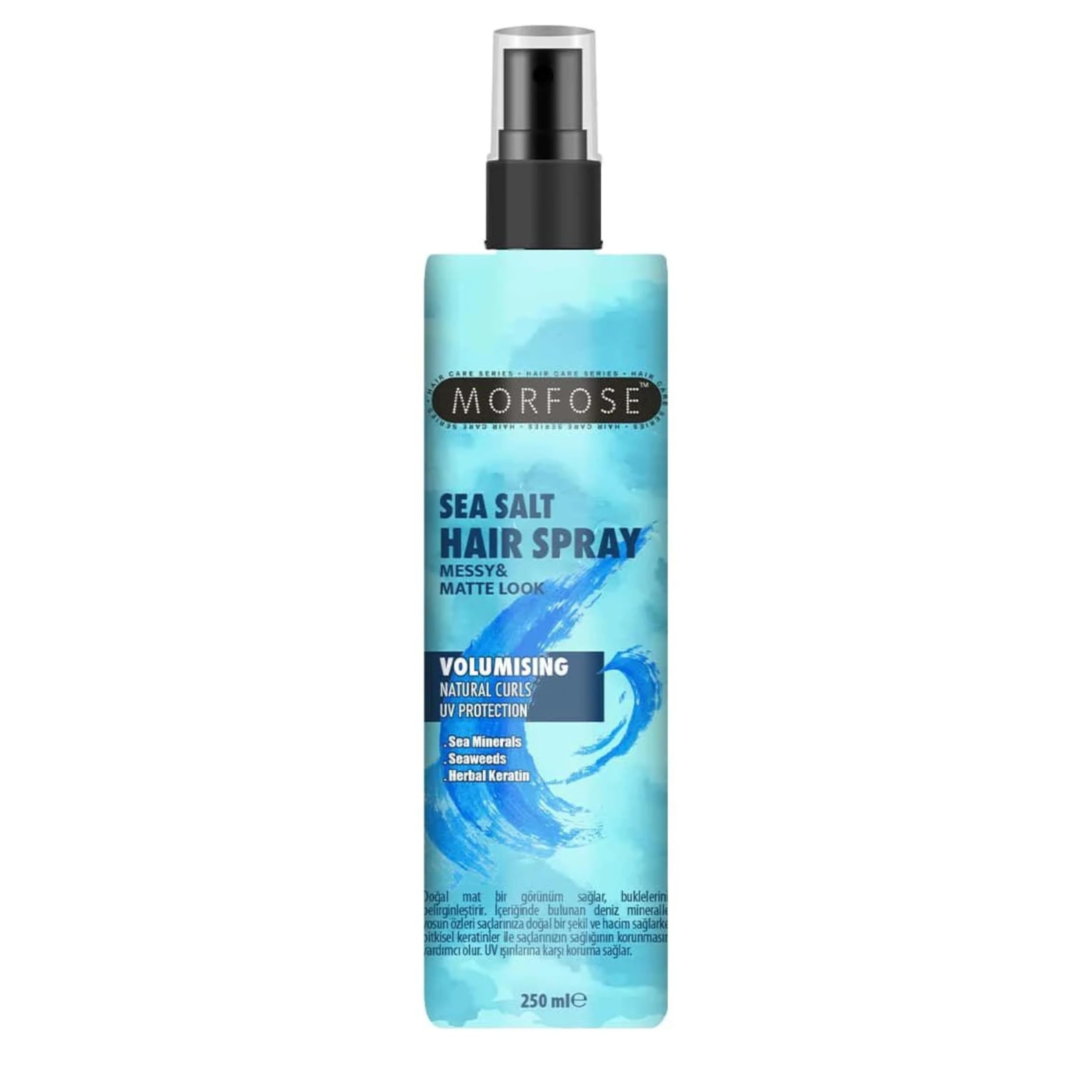 Sea Salt Spray - For Natural, Wavy Beach Hairstyles with Extra Volume and Texture, 10.14 Fl Oz