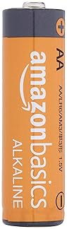 Amazon Basics 48 Pack AA High-Performance Alkaline Batteries, 10-Year Shelf Life, Easy to Open Value Pack