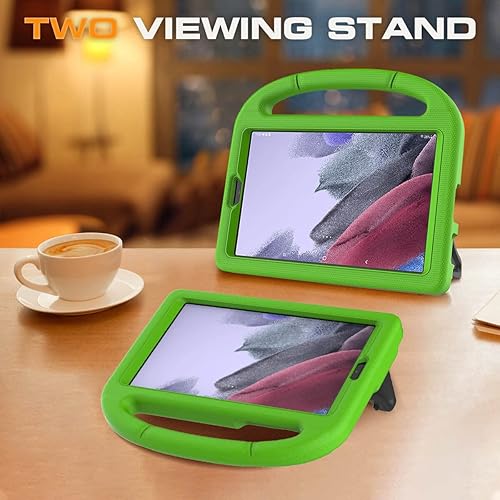Miniatura 7 de TOEVEK Funda para niños para tableta Samsung Galaxy Tab A7 Lite de 8.7 pulgadas, protector de pantalla incorporado, funda protectora con mango