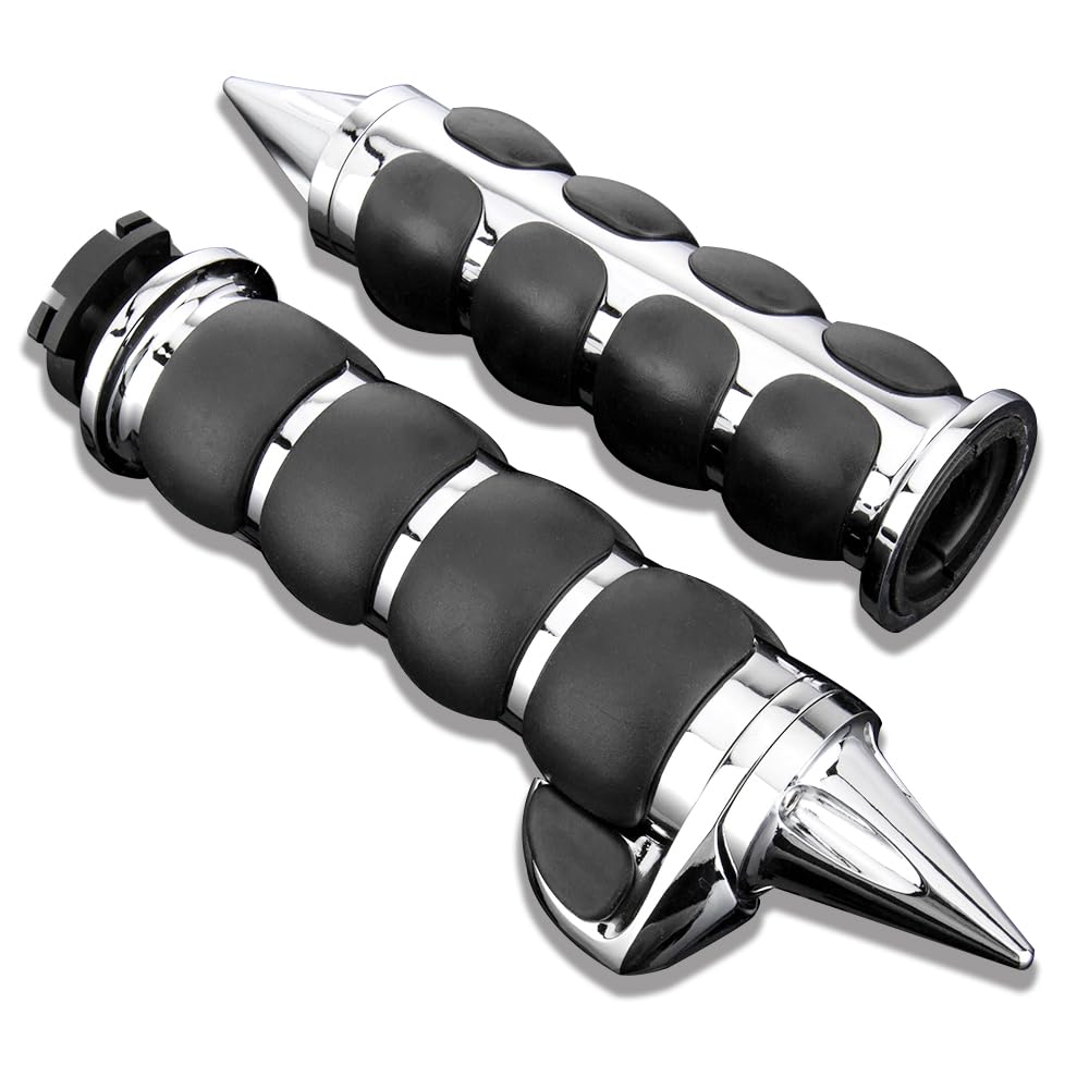 TSUNG Handlebar Grips 1 Inch Motorcycle 25MM Throttle Hand Grip