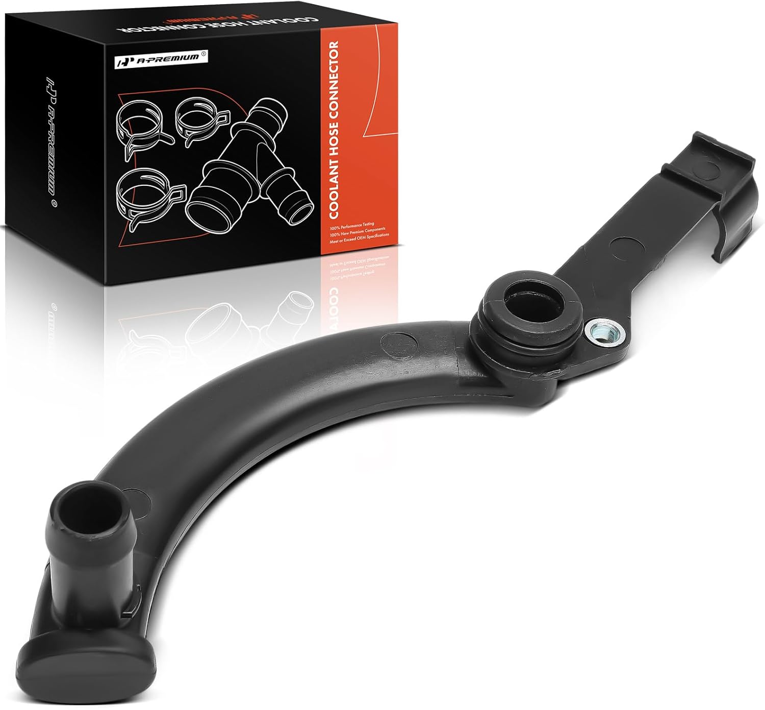 A-Premium Cooler Hose to Cylinder head Radiator Coolant Hose Compatible with Mercedes-Benz C250, SLK250, 2012 2013 2014 2015, 1.8L, Engine Front Water Pump Cooling Pipe Tube, Replace # 2712002352