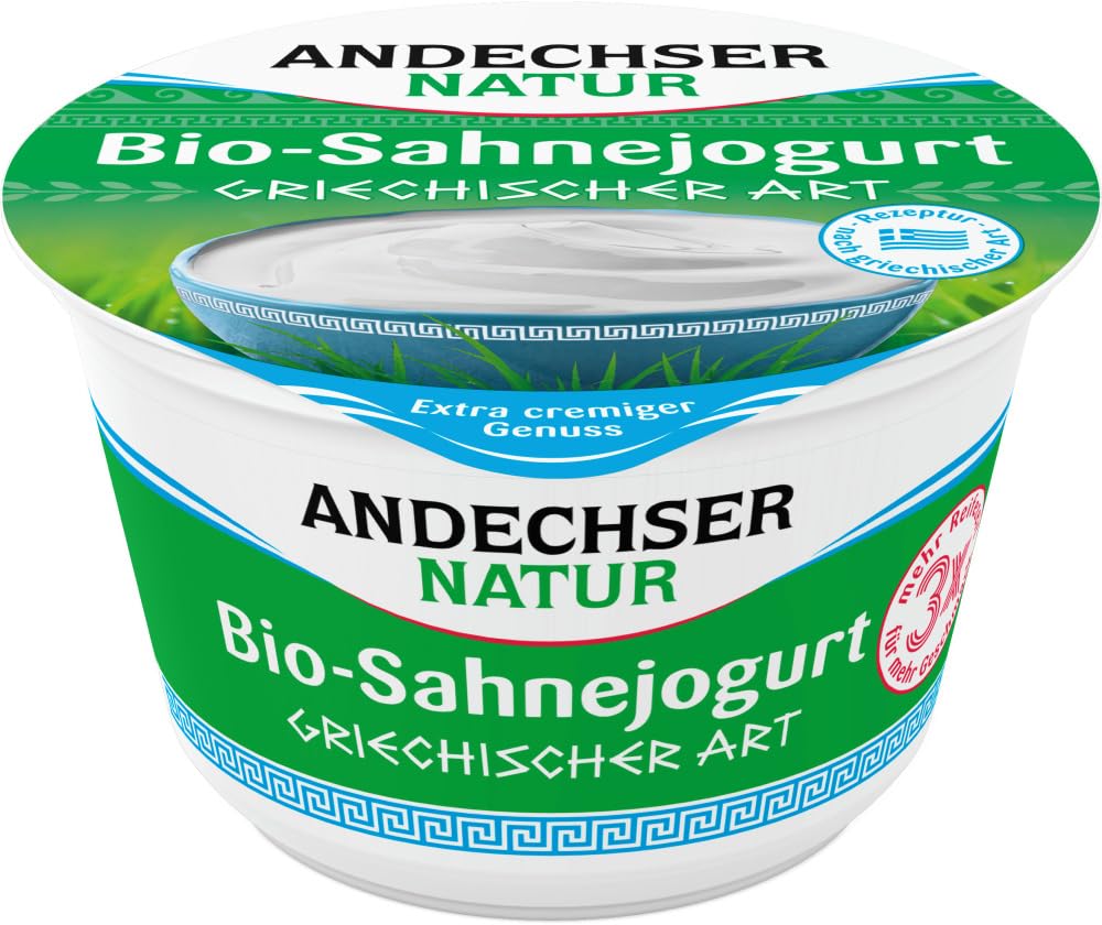 AN Bio-Sahnejogurt griechischer Art 6 x 200 g