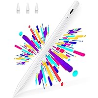 BAZO Penna per iPad Compatibile con Apple iPad 2018-2025,Penna per Tablet Palm Rejection,Ricarica rapida