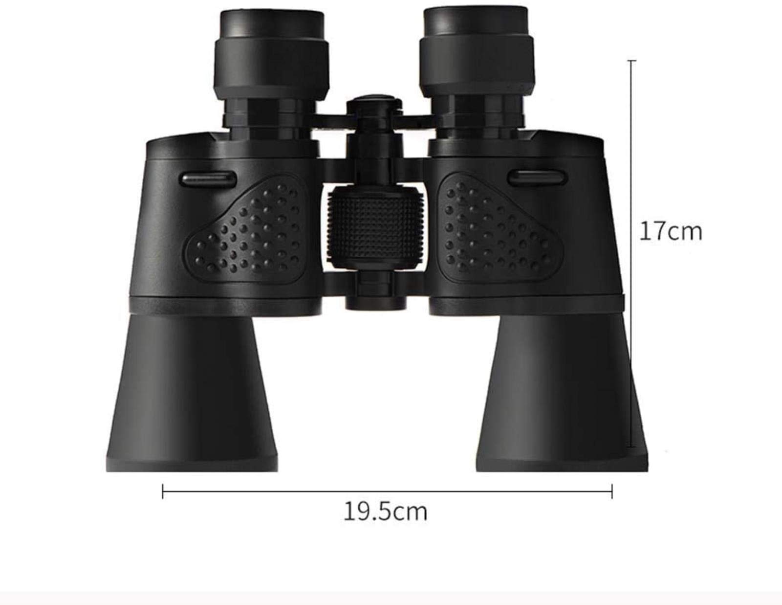 Telescopio monoculare portatile, binocolo 10x50 con adattatore fotografico per smartphone, binocolo per adulti e bambini, con scarsa illuminazione, con tetto BAK4