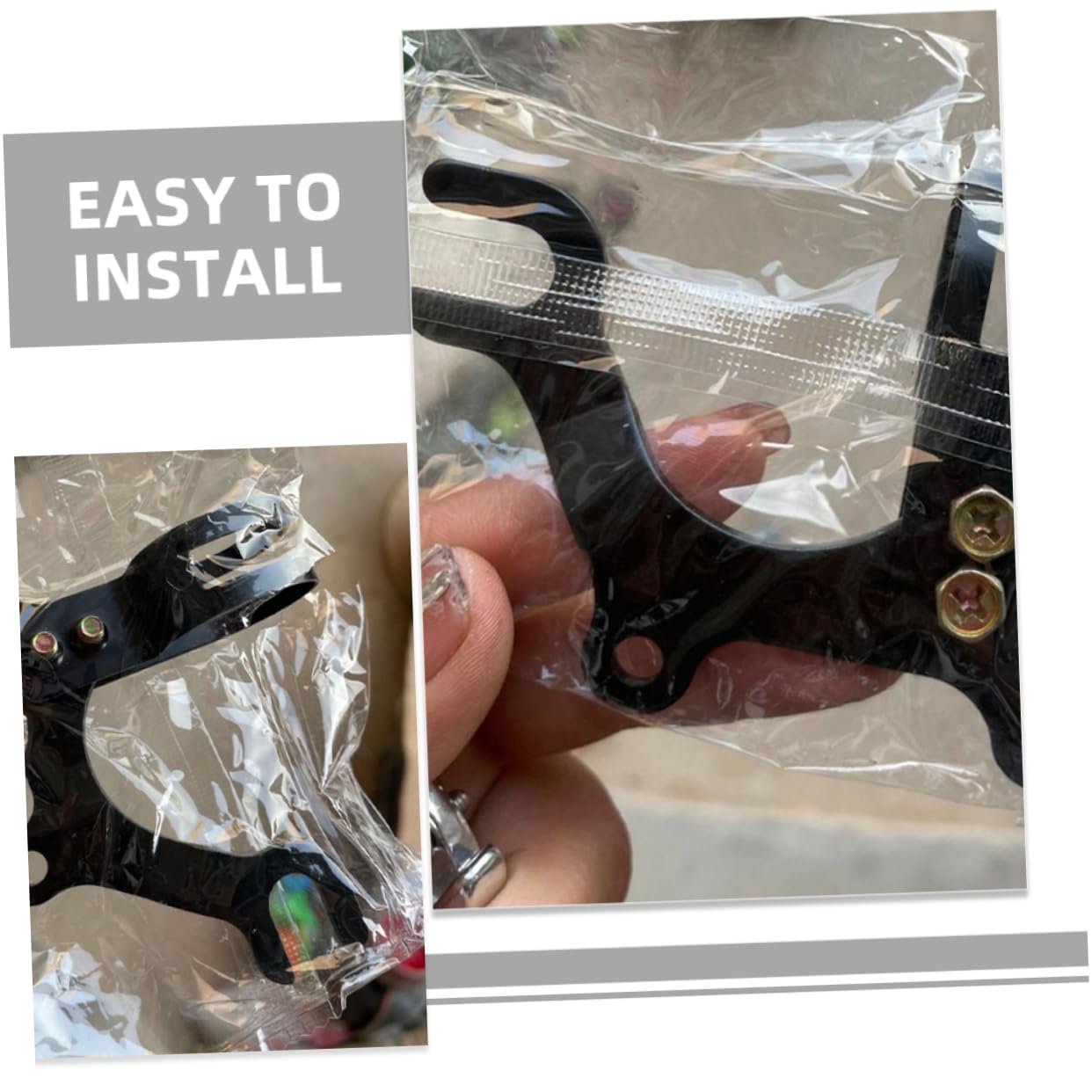 SOIMISS Einstellbare Bremsadapter Für Fahrräder Disc Brake Umrüstungsbrackets Für Gewöhnliche Fahrräder Zu Installieren Langlebigem