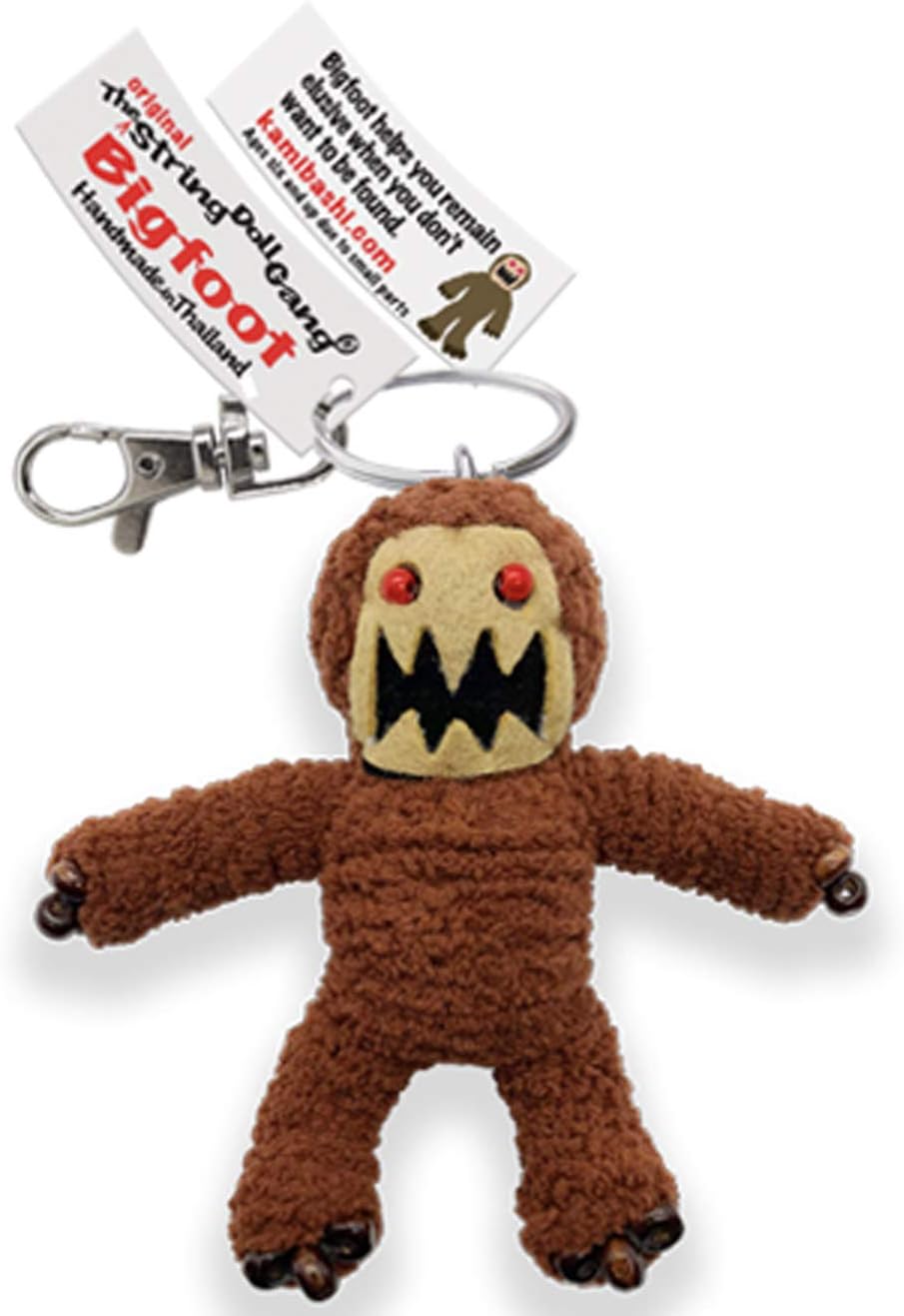 Kamibashi Bigfoot Original String Doll Gang Keychain Clip