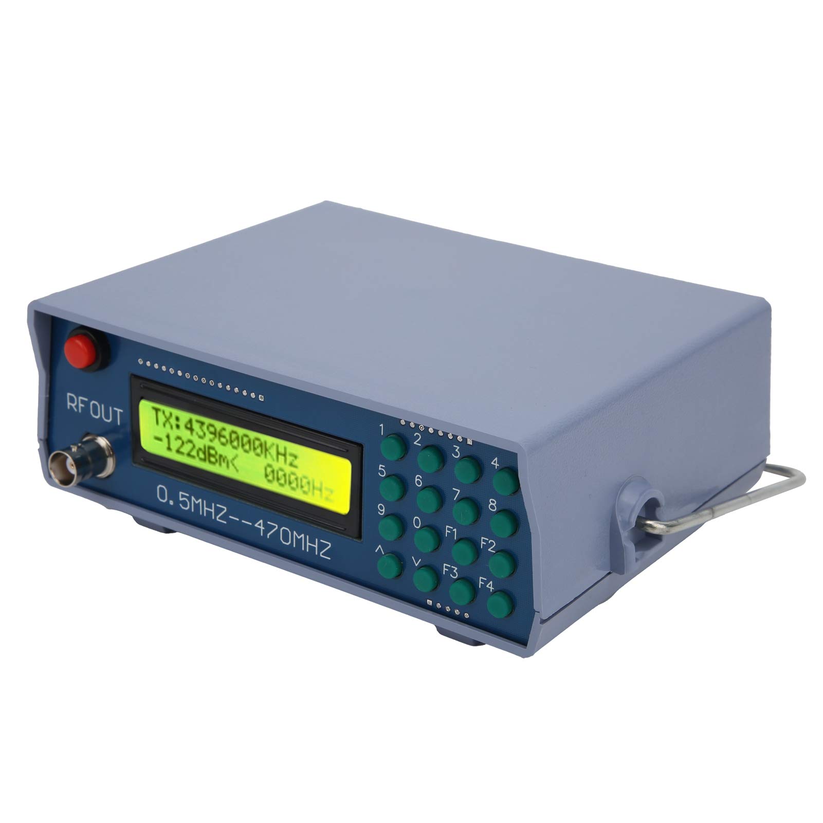 ciciglow Generador de Señal RF, Radio de Acondicionamiento de Fuente de Señal 800Hz 0.5MHZ‑470MHZ Módulo Generador de Audio Modulación de Audio Incorporada de 800Hz