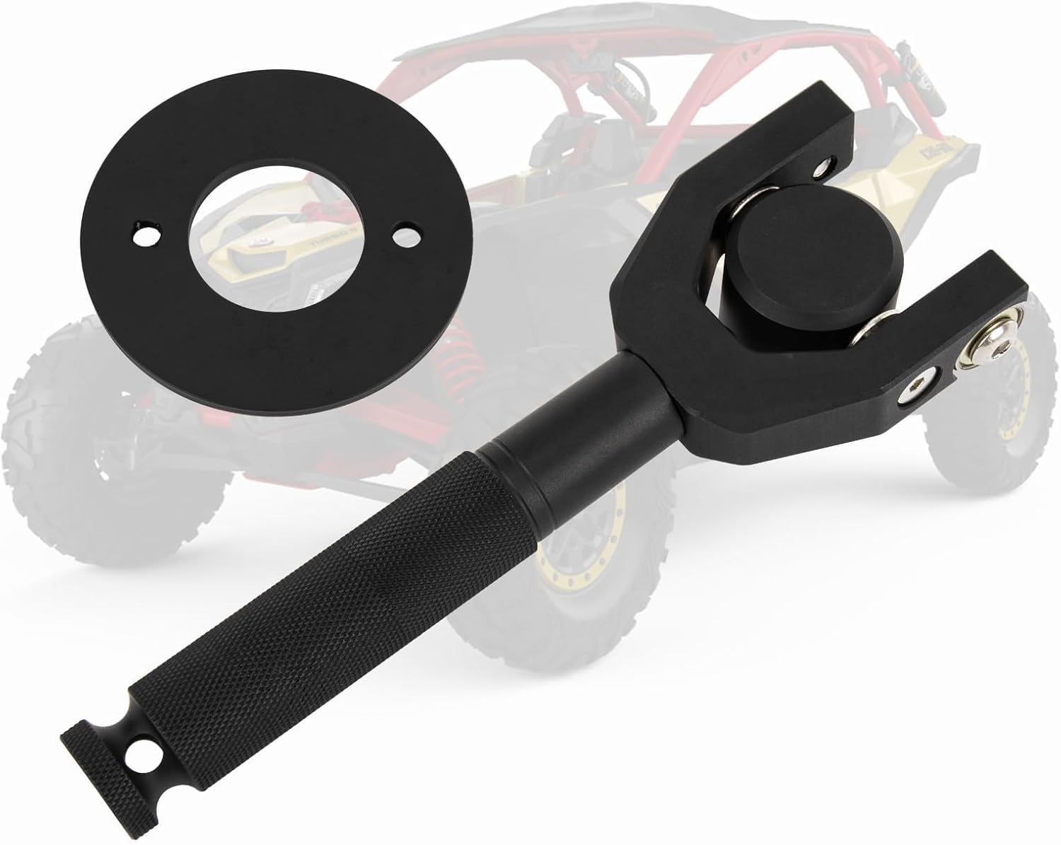 PSLER X3 Belt Changing Tool -X3 Clutch Removal Kit fits 64"/72”UTV Wheel Base Width for 2017-Later Maverick X3 Max Turbo R RR(Black)