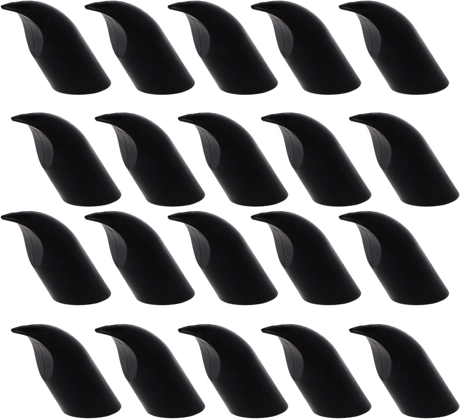 20 Pack Garden Digging Claw for Gardening Gloves Replacement Detachable Universal Finger Claws for Planting Weeding Dig Plant Yard Protective Safety Glove Women Men Tools