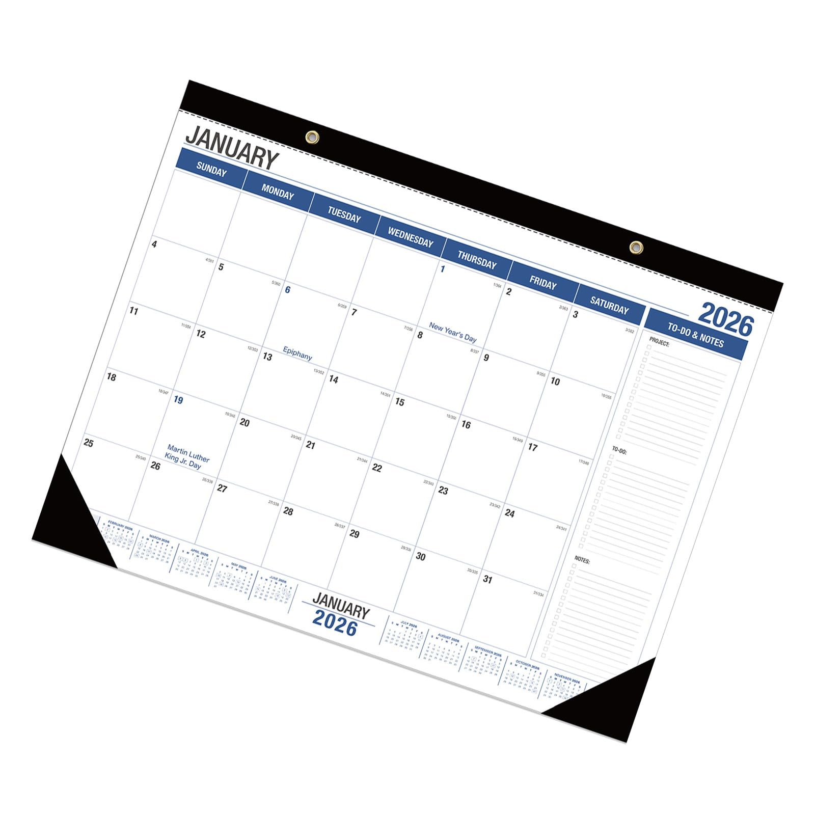 Calendrier suspendu 18 mois pour ne plus manquer aucun rendez-vous important - 8