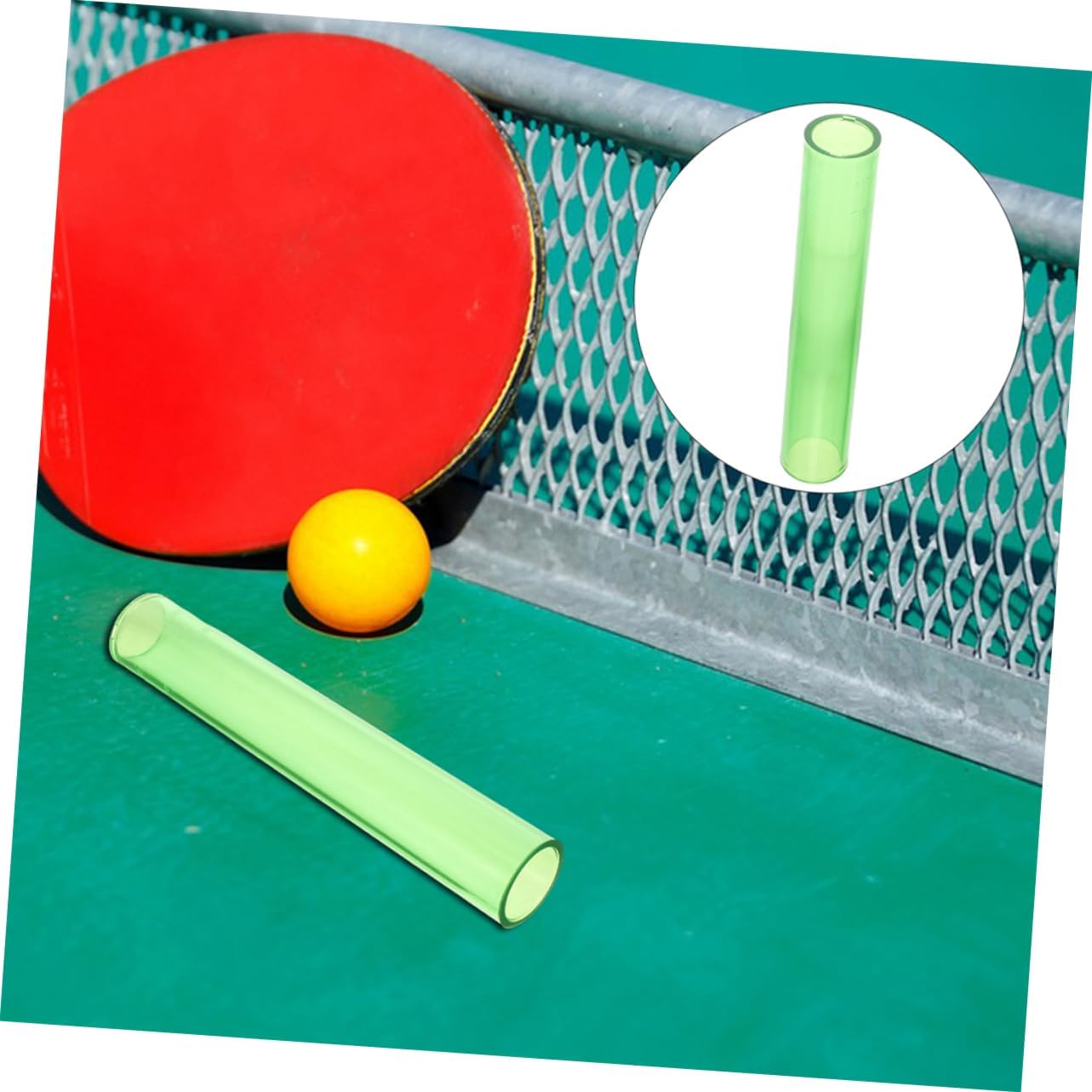 BESPORTBLE 2pcs Table Tennis Rubber Roller Stick for Pong Racket Pong Accessory Stick