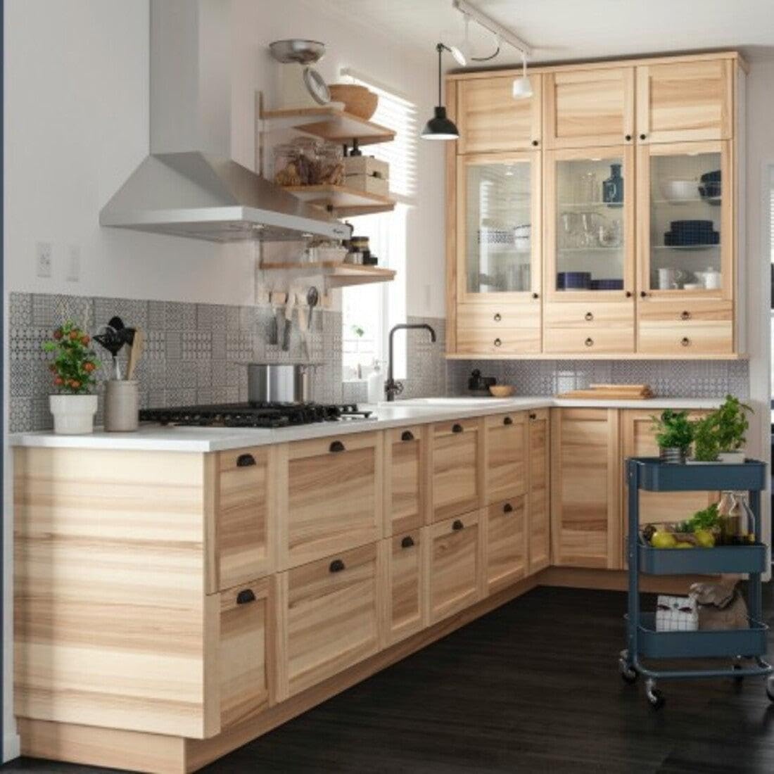 Ikea TORHAMN 2-Piece Door Set for Corner Cabinet, 70x25 cm 1