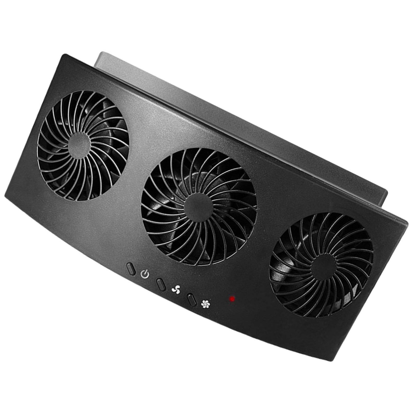 Speed Car Window Exhaust Fan Ventilation System Temperature Control for Car with USB Power Ventilation Fan for Cooling and Air Circulation