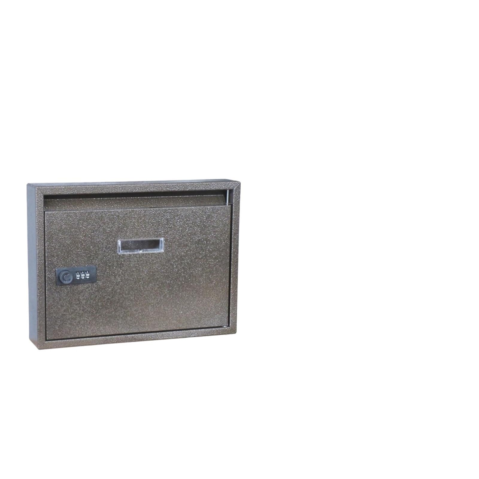 Mailbox Wall Mounted Post Box Metal Mailbox, for indoor and outdoor Entryway Townhouse