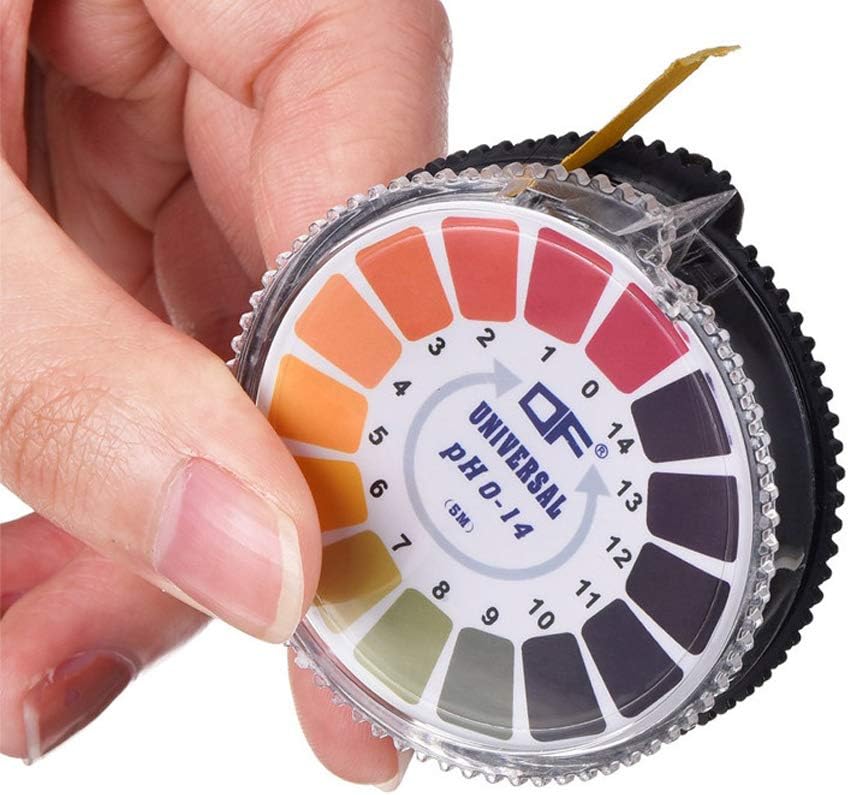 Sacow PH Test Strips, Universal pH Test Paper Strips pH Measure Full Range 0-14